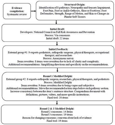 Feet/Footwear-Related Fall Risk Screening Tool for Older Adults: Development and Content Validation